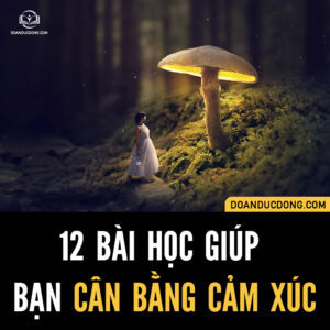 12 BÀI HỌC GIÚP BẠN CÂN BẰNG CẢM XÚC