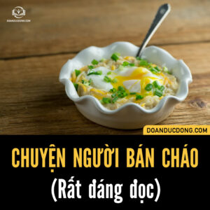 CHUYỆN NGƯỜI BÁN CHÁO