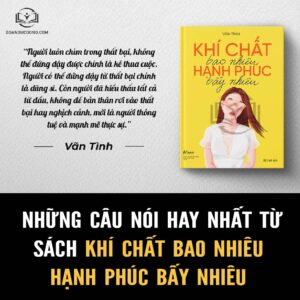 những câu nói hay từ sách khí chất bao nhiêu hạnh phúc bấy nhiêu