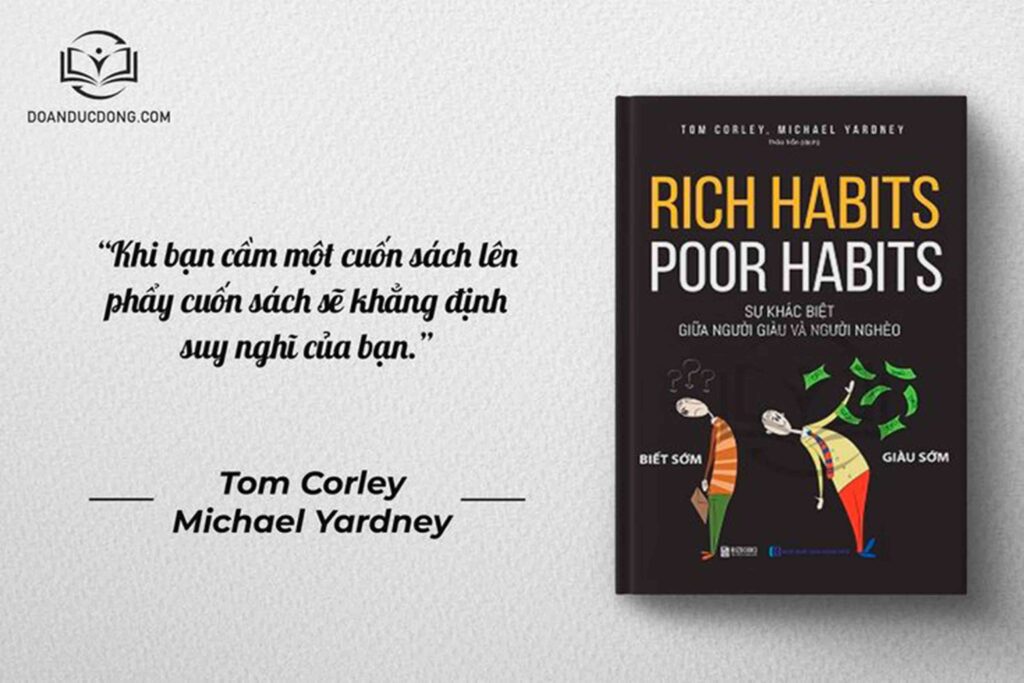 Khi bạn cầm một cuốn sách lên phẩy cuốn sách sẽ khẳng định suy nghĩ của bạn - sách Sự Khác Biệt Giữa Người Giàu Và Người Nghèo