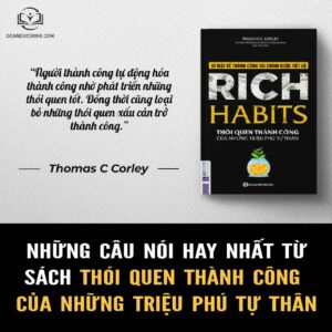 Những câu nói hay từ sách thói quen thành công của những triệu phú tự thân - đoàn đức đồng