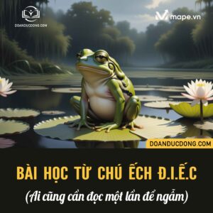 bài học từ hai con ếch