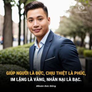 Giúp người là đức, chịu thiệt là phúc - đoàn đức đồng