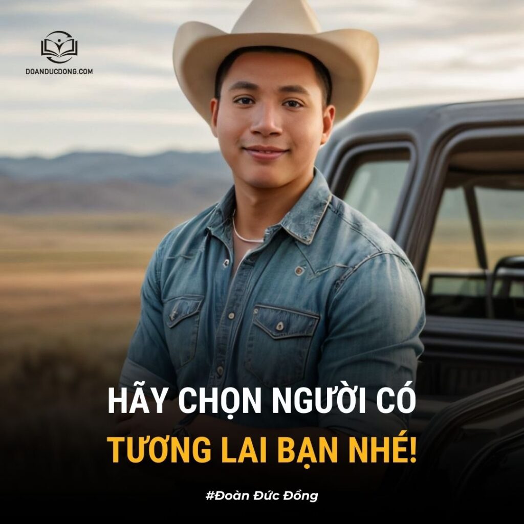 Hãy chọn người có tương lai bạn nhé! - đoàn đức đồng